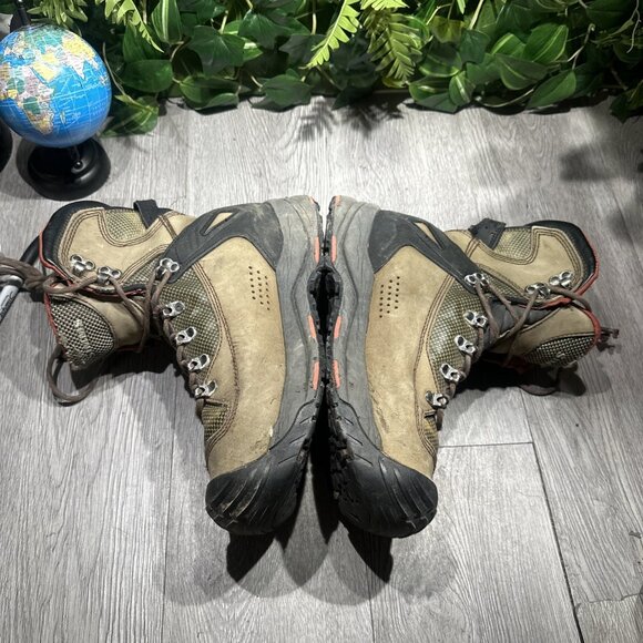 Simms G3 Guide Boots Men’s 10 Dark Elkhorn Nubuck Leather Wading Fishing Vibram - Picture 11 of 13